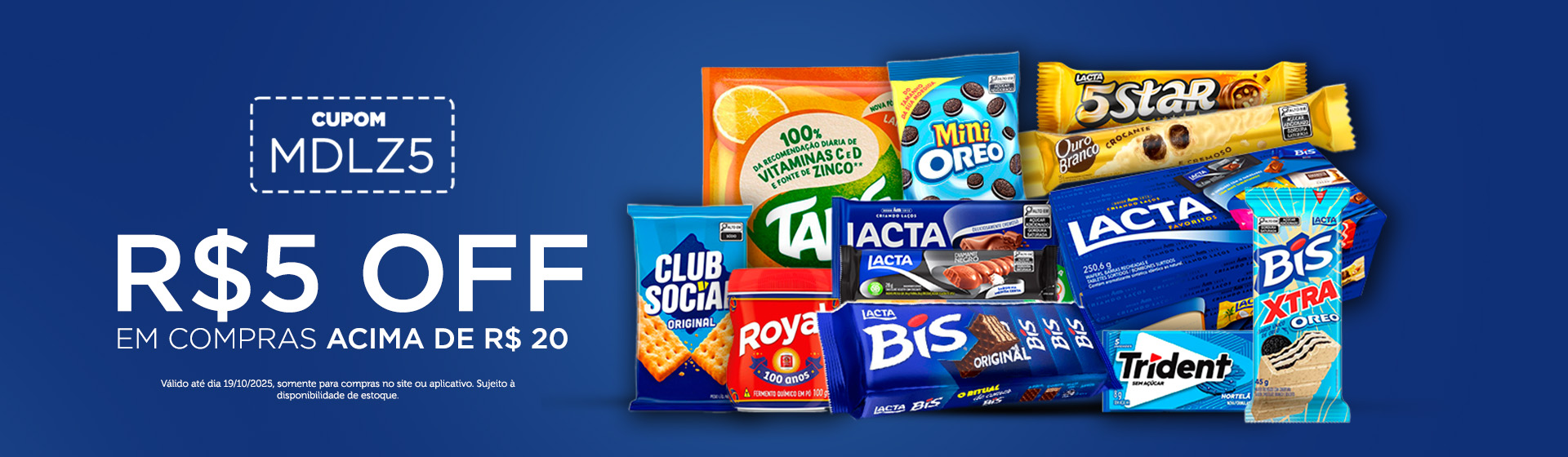 Cupom Mondelez 19/10